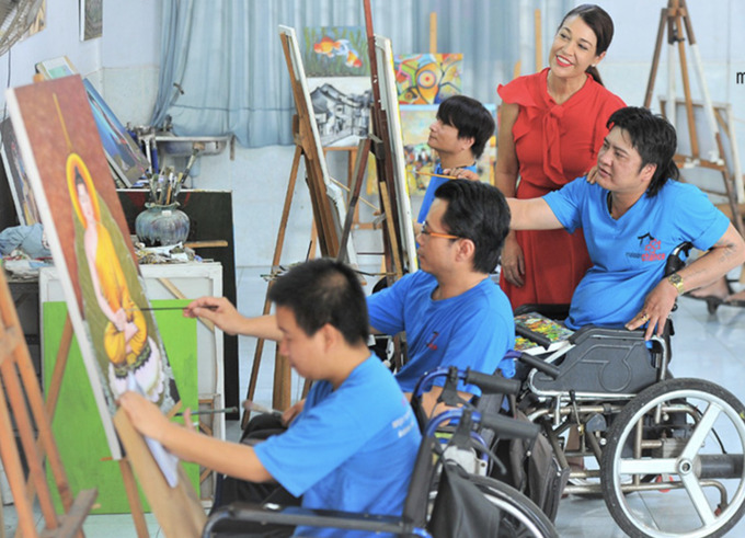 Đào tạo nghề miễn phí cho người khuyết tật và thanh thiếu niên có hoàn cảnh khó khăn