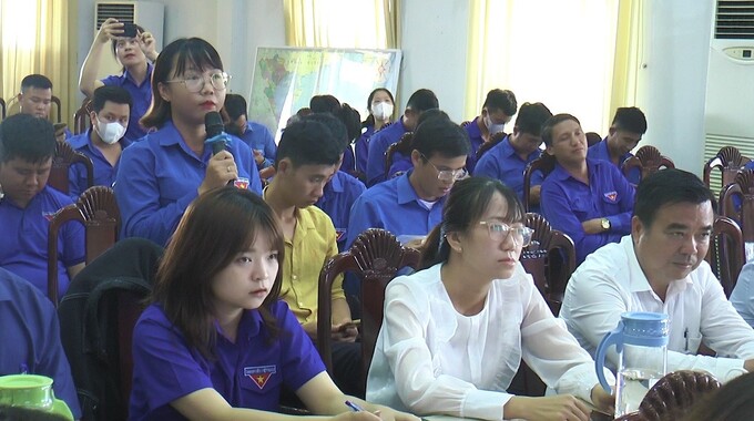 Thanh niên Thăng Bình kiến nghị nhiều vấn đề đến lãnh đạo huyện