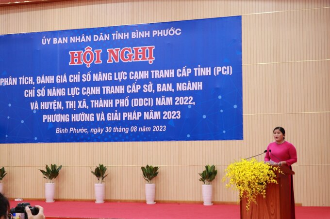 Phát biểu của Chủ tịch UBND tỉnh Bình Phước Trần Tuệ Hiền
