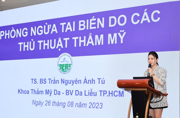 TS.BS Trần Nguyên Ánh Tú báo cáo chuyên đề 