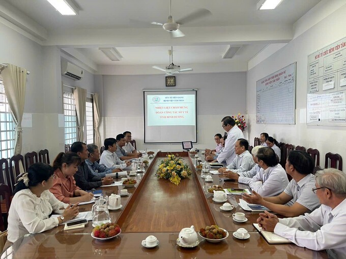Đoàn Sở Y tế Bình Dương tham quan Bệnh viện Tâm thần 2 tỉnh Tiền Giang và Bến Tre