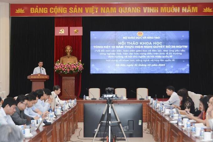 Quang cảnh Hội thảo. Ảnh: Trung tâm Truyền thông và Sự kiện