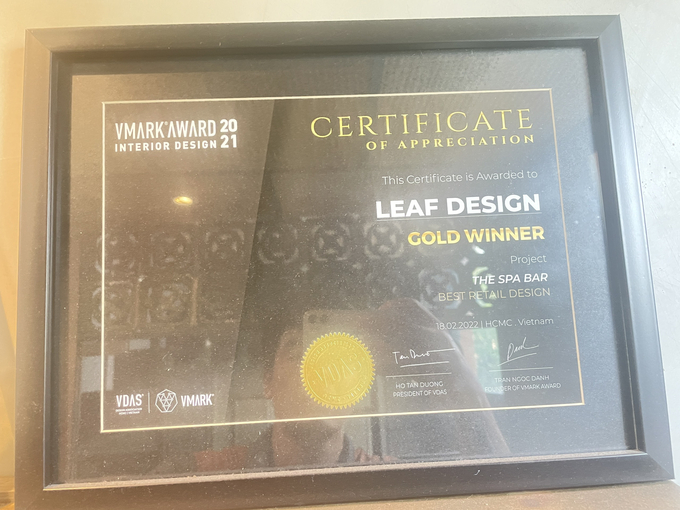 Công ty TNHH Leaf Group nhận Giải Thưởng Thiết Kế KOHLER Bold Design Awards 2019 Việt Nam