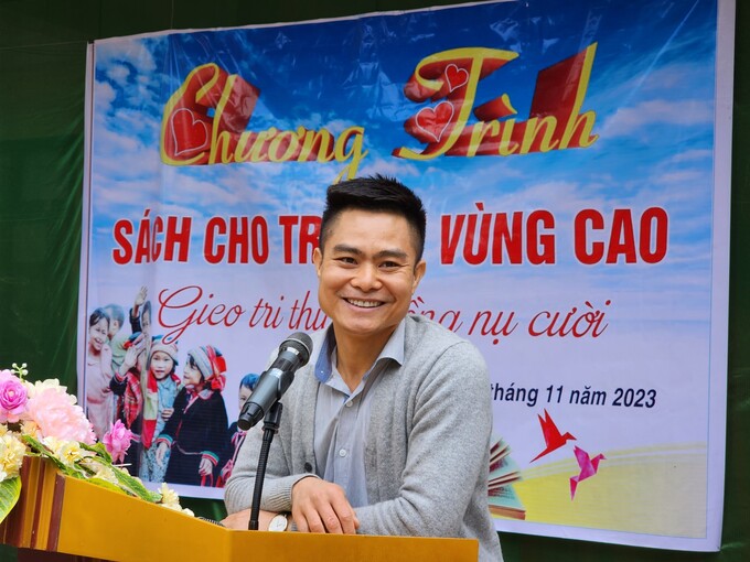 Nhà báo Phạm Thanh Phương, người khởi xướng chương trình “Sách cho trẻ em vùng cao”