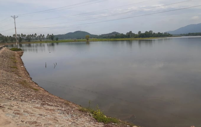 Đập Rào Băng, xã Nam Thanh - nơi xảy ra vụ đuối nước thương tâm. Ảnh: Báo Nghệ An