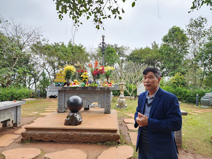 Anh Lê Văn Sơn – cán bộ văn hóa thị trấn Nưa, huyện Triệu Sơn.