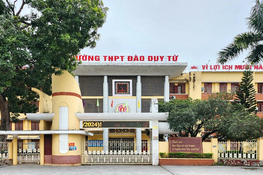 Trường THPT Đào Duy Từ, thành phố Thanh Hóa