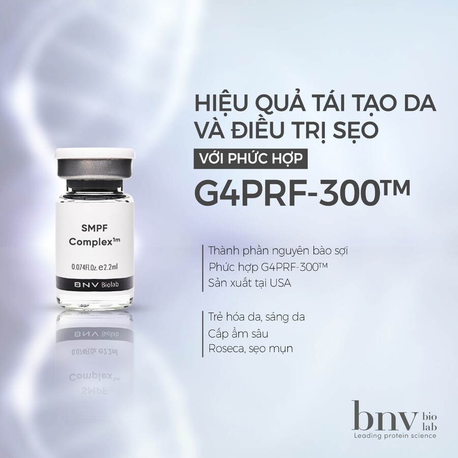 SMPF Complex 1M của BNV Biolab trong điều trị sẹo và quản lý bệnh viêm da