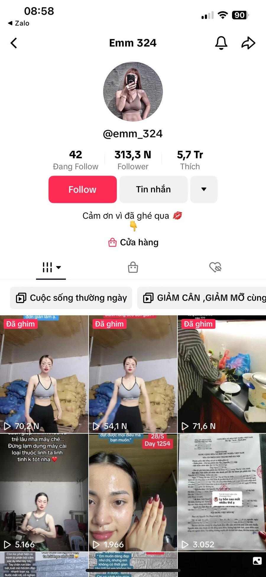 tiktok chu co so