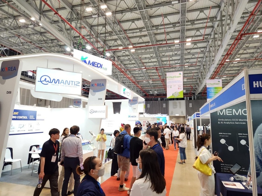 Các gian hàng thiết bị y tế Việt Nam - Hàn Quốc tại sự kiện K-Med Expo 2023  