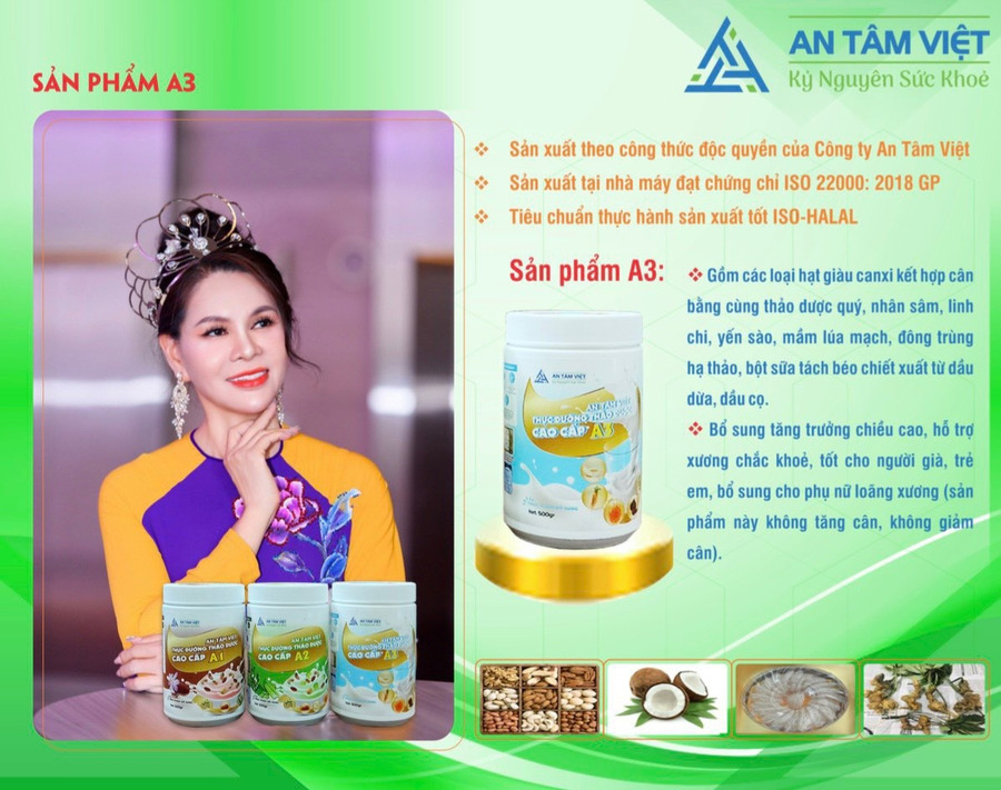 Thực dưỡng An Tâm Việt không chỉ sở hữu công thức độc quyền, nguyên liệu chất lượng mà còn thu hút bởi thiết kế tinh tế