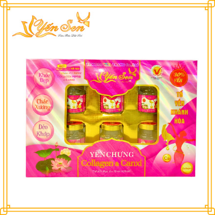 Yến Sen Collagen Canxi – Dành riêng cho phái đẹp