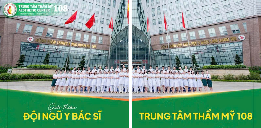 Đội ngũ y bác sĩ Trung tâm Phẫu thuật Sọ mặt và Tạo hình, Bệnh viện Trung ương Quân đội 108