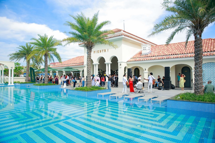 Tiện ích Fiesta 1 clubhouse tại phân khu River Park 2 vừa được đưa vào vận hành phục vụ cư dân hồi đầu tháng 12/2024