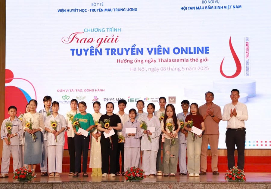 Những chuyến phiêu lưu của “Hồng Cầu” khỏe mạnh là ước mơ của các bệnh nhi Thalassemia. (Ảnh: Vân Chi)