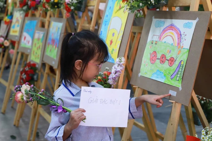 Những chuyến phiêu lưu của “Hồng Cầu” khỏe mạnh là ước mơ của các bệnh nhi Thalassemia. (Ảnh: Vân Chi)