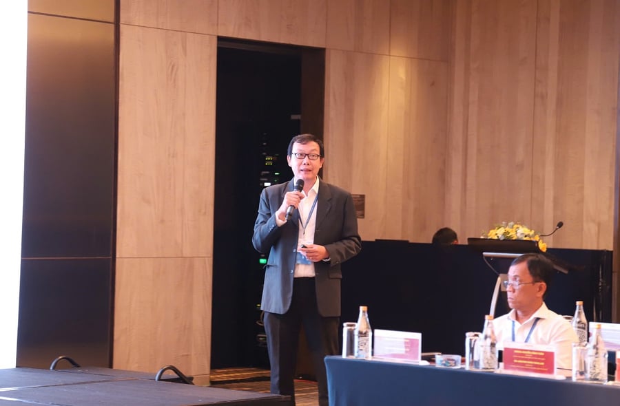 ThS.BS Lương Chấn Quang – Trưởng khoa Kiểm soát và Phòng ngừa bệnh tật, Viện Pasteur TP.HCM chia sẻ tại hội thảo
