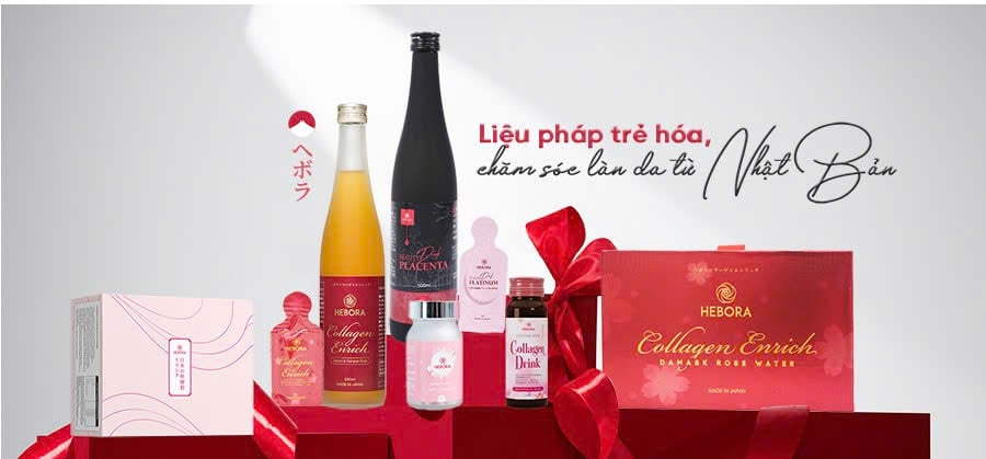 Hebora nổi tiếng với những dòng sản phẩm làm đẹp nội sinh có nguồn gốc từ minh bạch và được sản xuất bằng công nghệ tiên tiến
