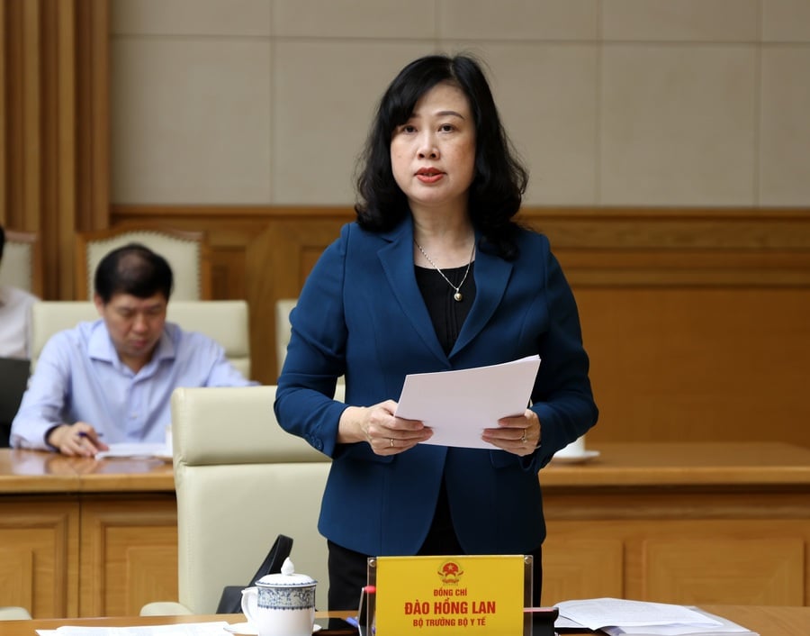 Theo Bộ trưởng Đào Hồng Lan, công tác phát triển YDCT trong 5 năm qua vẫn chưa thực sự tương xứng với tiềm năng và thế mạnh vốn có - Ảnh: VGP/Đức Tuân