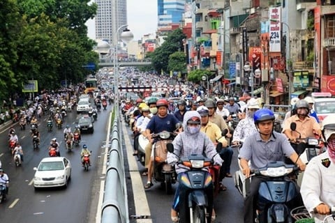 Xe máy chạy xăng dầu sẽ rút khỏi khu vực vành đai 1 Hà Nội kể từ ngày 1/7/2026.