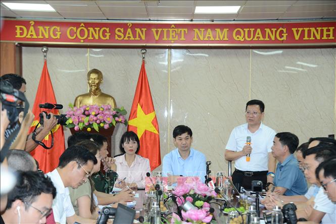 UBND tỉnh Quảng Ninh họp báo liên quan đến vụ lật tàu Vịnh Xanh 58 ngày 19/7 trên vịnh Hạ Long