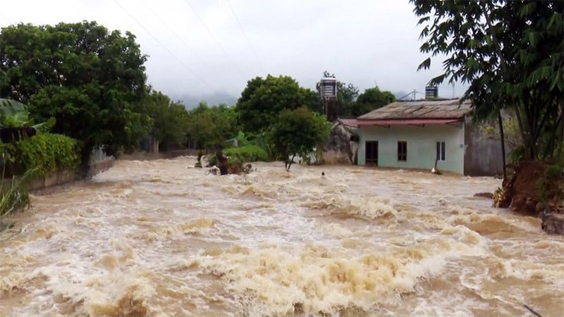 Hoàn lưu bão số 3 đã gây mưa rất lớn tại vùng núi phía tây của tỉnh Nghệ An. Lưu lượng dòng chảy lũ về hồ thủy điện Bản Vẽ ở mức rất cao - Ảnh minh họa