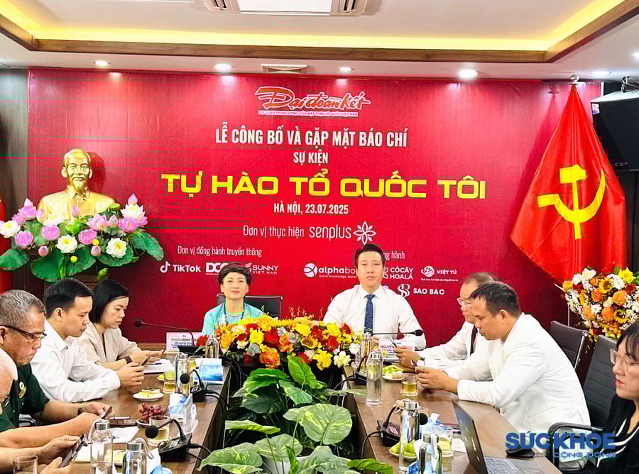 Ban tổ chức chia sẻ thông tin về chuỗi hoạt động mang tên “Tự hào Tổ quốc tôi”