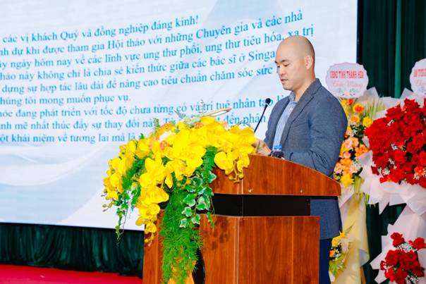 Ông Terence Woo - Giám đốc Marketing khu vực Việt Nam - Tập đoàn Y tế Parkway (Singapore)