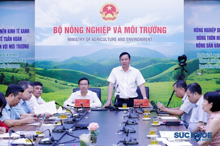 Ông Huỳnh Tấn Đạt - Cục trưởng Cục Trồng trọt và Bảo vệ thực vật phát biểu tại sự kiện 