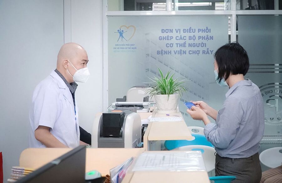 Mọi thủ tục liên quan đến việc đăng ký hiến mô - tạng đều hoàn toàn miễn phí. Ảnh: BV