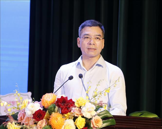 Tiến sĩ, Bác sĩ Hà Anh Đức, Chủ tịch Hội Thầy thuốc trẻ Việt Nam, Phó Chủ tịch Hội Liên hiệp Thanh niên Việt Nam phát biểu khai mạc chương trình.