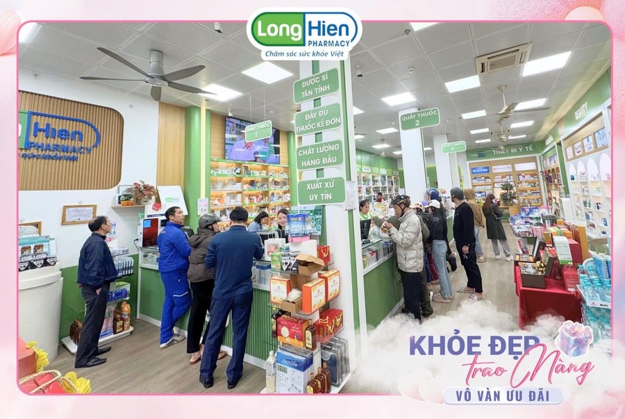 Chuỗi Nhà thuốc Long Hiền hiện có 9 cơ sở hoạt động chuyên nghiệp, rộng khắp địa bàn tỉnh Thanh Hóa