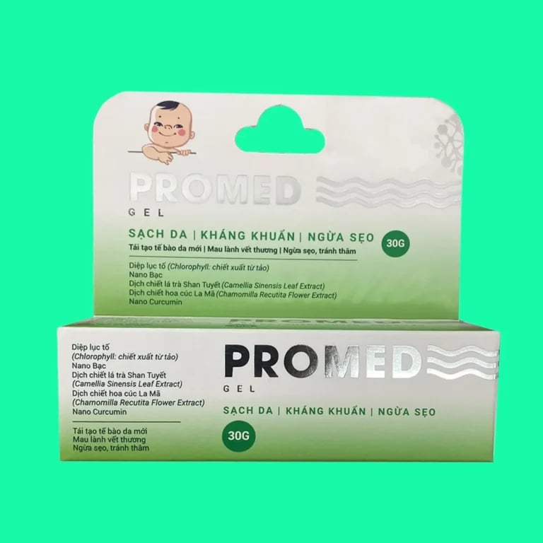 Hàm lượng chất bảo quản Methylparaben và Phenoxyethanol  trong Promed (30g) vượt quá ngưỡng cho phép
