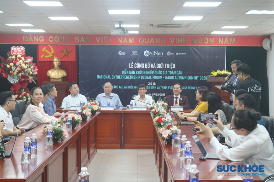 Hiệp hội Khởi nghiệp Quốc gia tổ chức lễ công bố và giới thiệu Diễn đàn Khởi nghiệp Quốc gia Toàn cầu - Mùa thu Hà Nội 2025