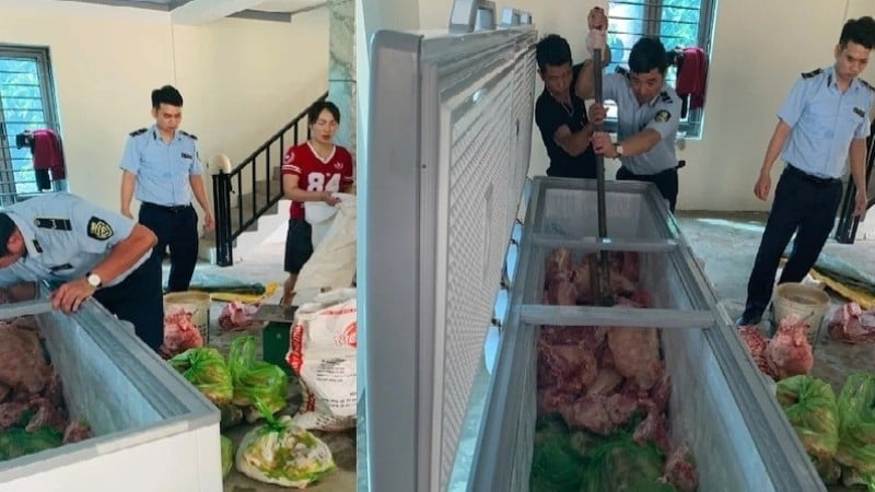 Ngày 30/7, lực lượng chức năng Thanh Hoá đã phát hiện ra hơn 1,6 tấn thịt nhiễm tả lợn châu Phi chuẩn bị tuồn ra thị trường