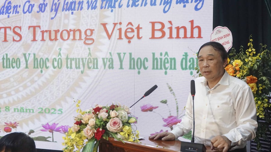 TTND.GS.TS Trương Việt Bình, Chủ tịch Hội Nam y Việt Nam