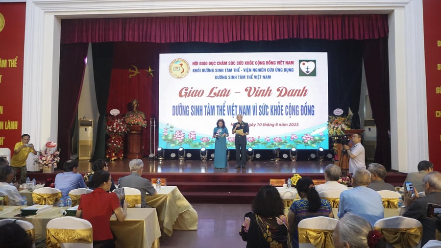Chương trình giao lưu – vinh danh Dưỡng sinh Tâm thể Việt Nam vì sức khỏe cộng đồng