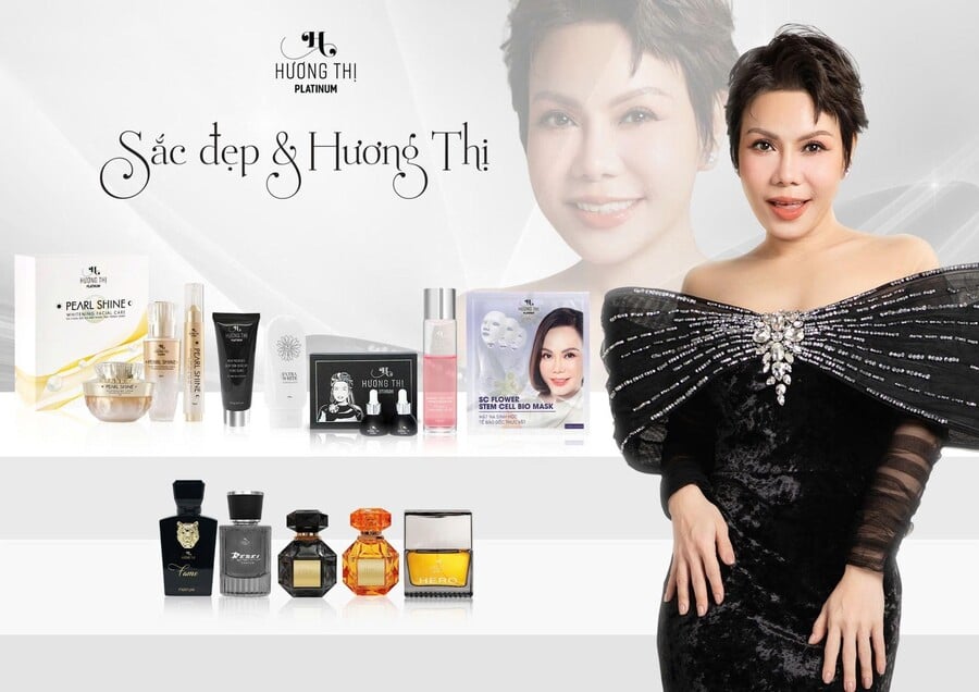 Bộ sản phẩm chăm sóc da trắng sáng ngọc trai của Hương Thị