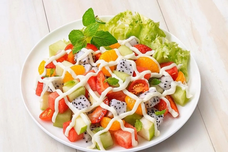 Salad rau củ ngon mà không ngán (Ảnh minh họa)