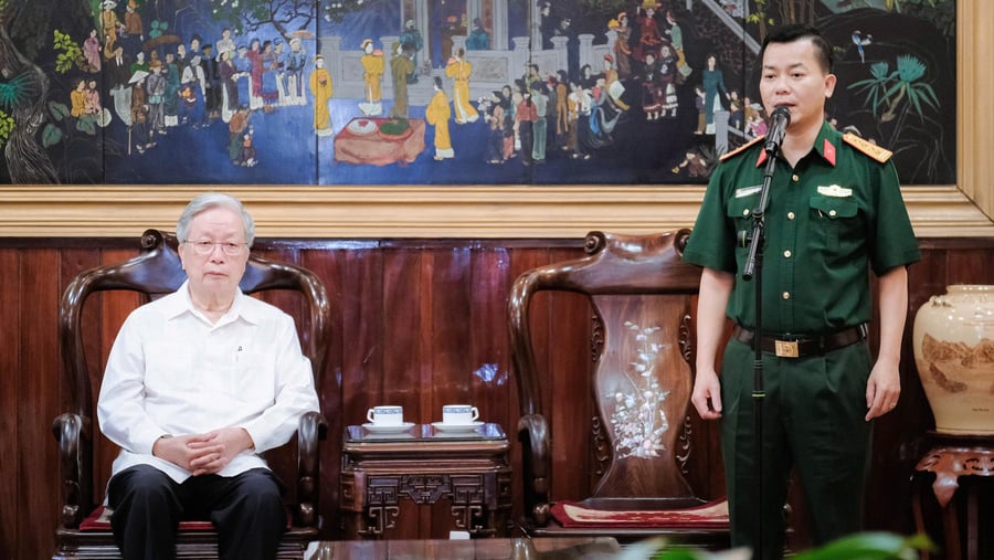 Đại tá Đỗ Hoàng Việt – Phó Chính ủy Bộ Tư lệnh Lăng 