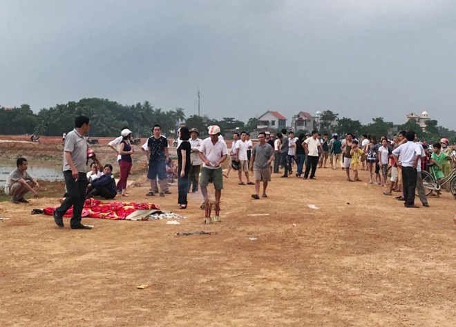 Vụ 2 học sinh chết đuối ở xã Thọ Dân, Triệu Sơn, Thanh Hóa