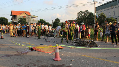 Tin tức Việt Nam - Tin trong nước ngày 24/10/2016: Vụ tai nạn xe máy 2 người chết ở xã Quảng Chính, Quảng Ninh