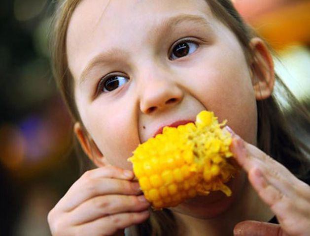 
Trẻ nhỏ ăn nhiều ngô có thể gây hại cho hệ tiêu hóa.
