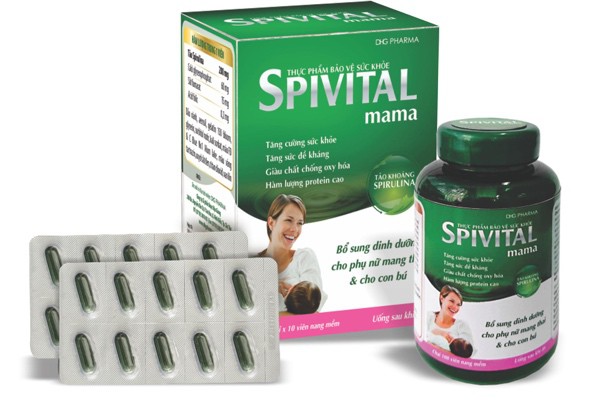 Viên uống Spivital có tác dụng bổ sung vi chất dinh dưỡng, đặc biệt tốt cho sức khỏe của các bà bầu hay các mẹ đang cho con bú.