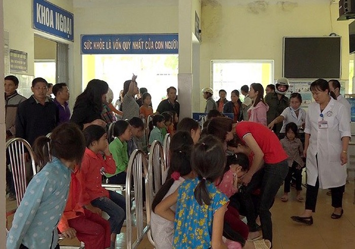 Hình ảnh 150 học sinh ở Hà Giang nghi bị ngộ độc thực phẩm sau khi ăn sáng số 1