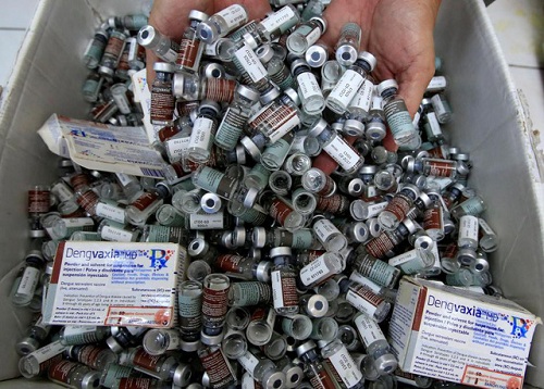 14 tre em tu vong nghi do tiem vacxin phong sot xuat huyet Dengvaxia o Philippines