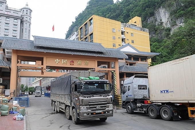 Lạng Sơn thí điểm giao nhận hàng hoá không tiếp xúc với Trung Quốc.
