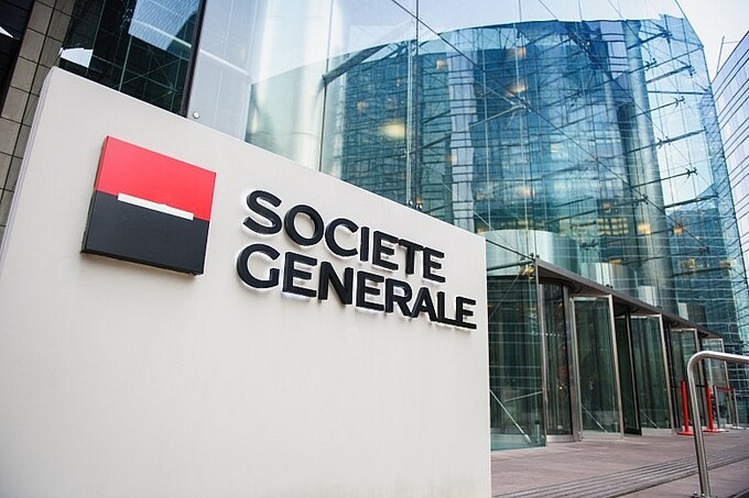 Socíeté Générale là một trong những ngân hàng của Pháp có hoạt động mạnh tại Nga. Nguồn: The Conversation