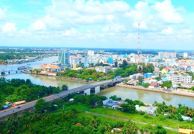 Vùng đồng bằng sông Cửu Long phát triển hệ thống kết cấu giao thông vận tải đa phương thức kết nối liên vùng và quốc tế.