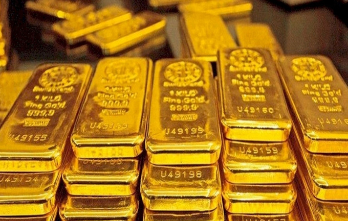 Giá vàng thế giới và trong nước cùng tăng kỷ lục. (Ảnh minh họa)